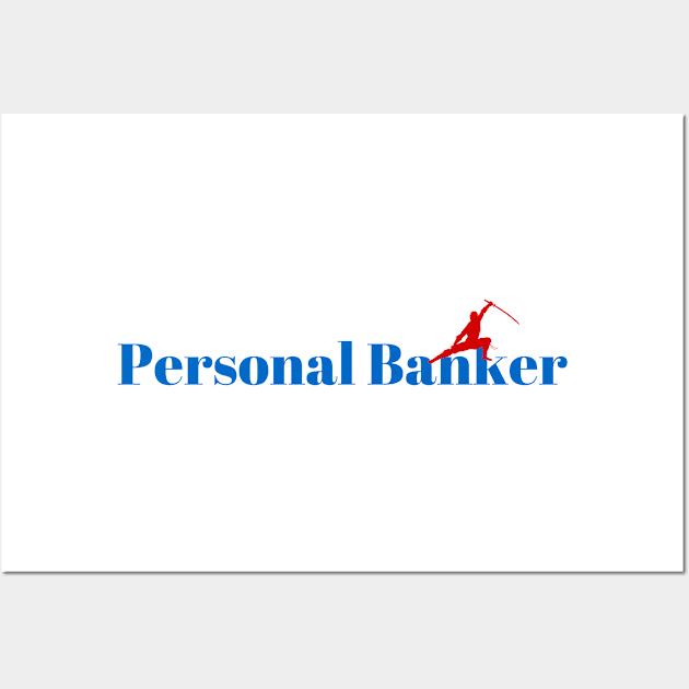 Master Personal Banker Ninja Wall Art by ArtDesignDE